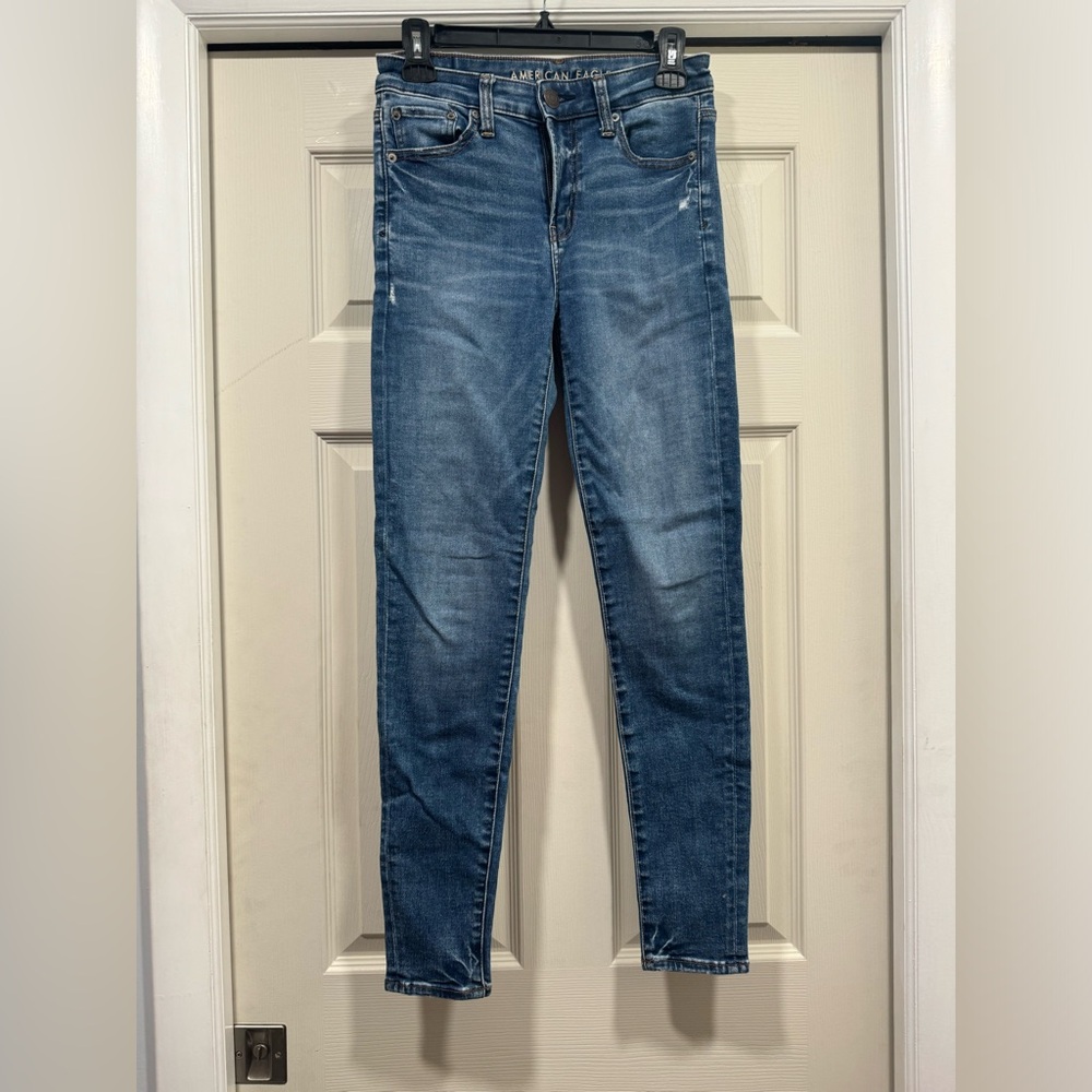 American Eagle Outfitters Blue Skinny Jeans